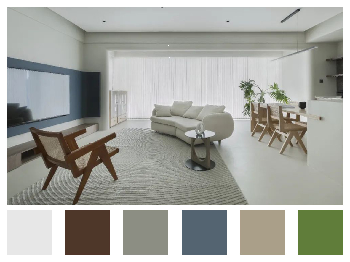 梵高像素畫，主臥電競房，這個(gè)家“潮”的很克制