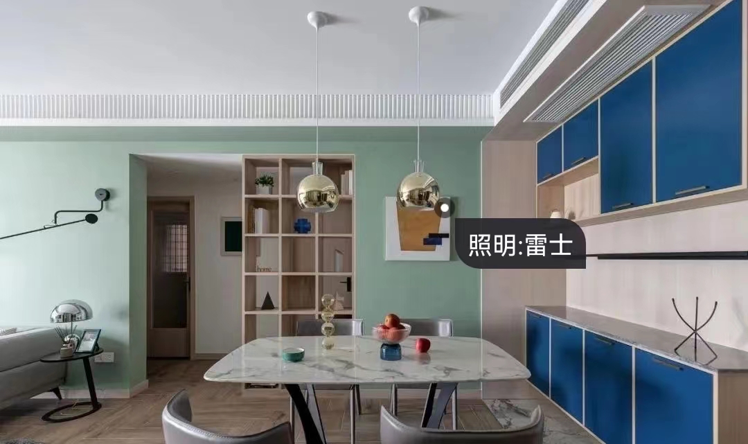 空間塑成彩色積木，只為滿足二位公主的少女心