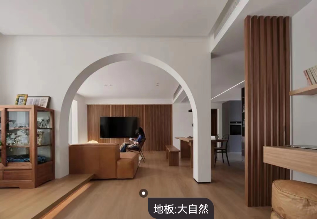 質感與溫度交融，木質的藝術之家，簡約線條勾勒多樣生活