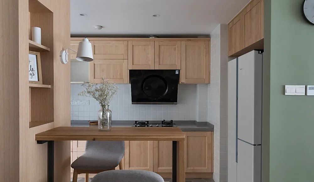 溫婉日雜風丨開放廚房不會裝？看看他家“和風食堂”