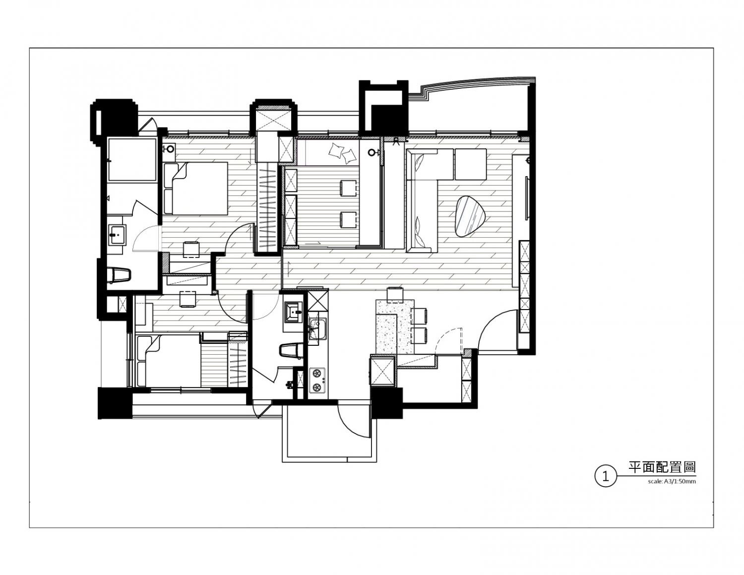 材質(zhì)限定功能邊界丨玻璃書(shū)房——暗系家裝里的一道光