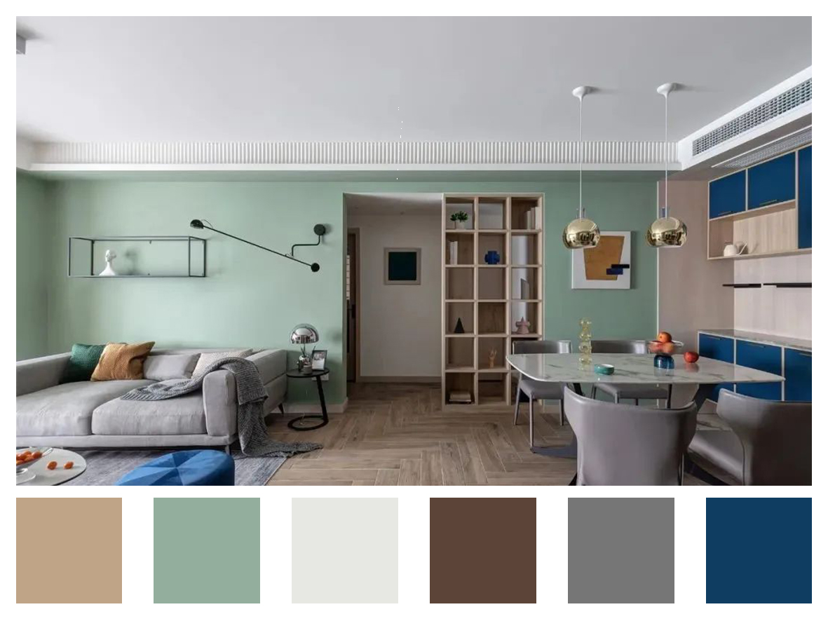 空間塑成彩色積木，只為滿足二位公主的少女心