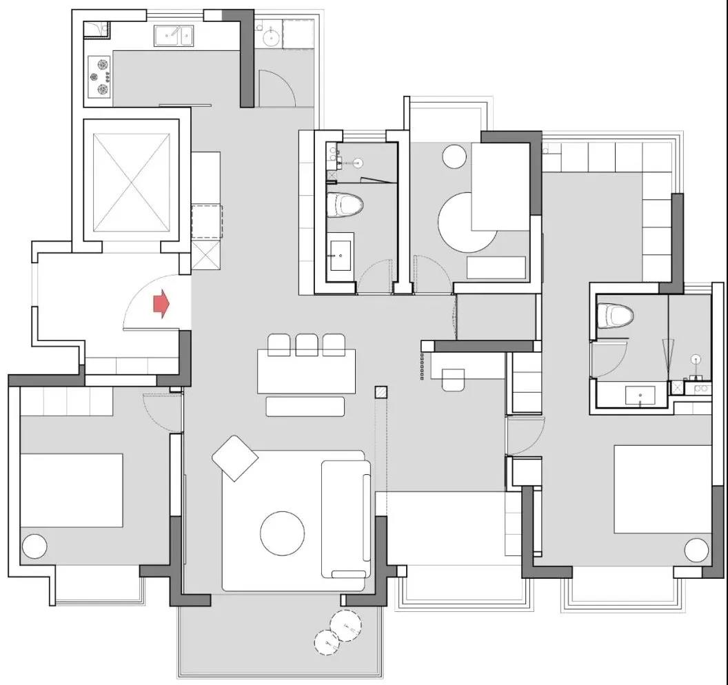 質感與溫度交融，木質的藝術之家，簡約線條勾勒多樣生活