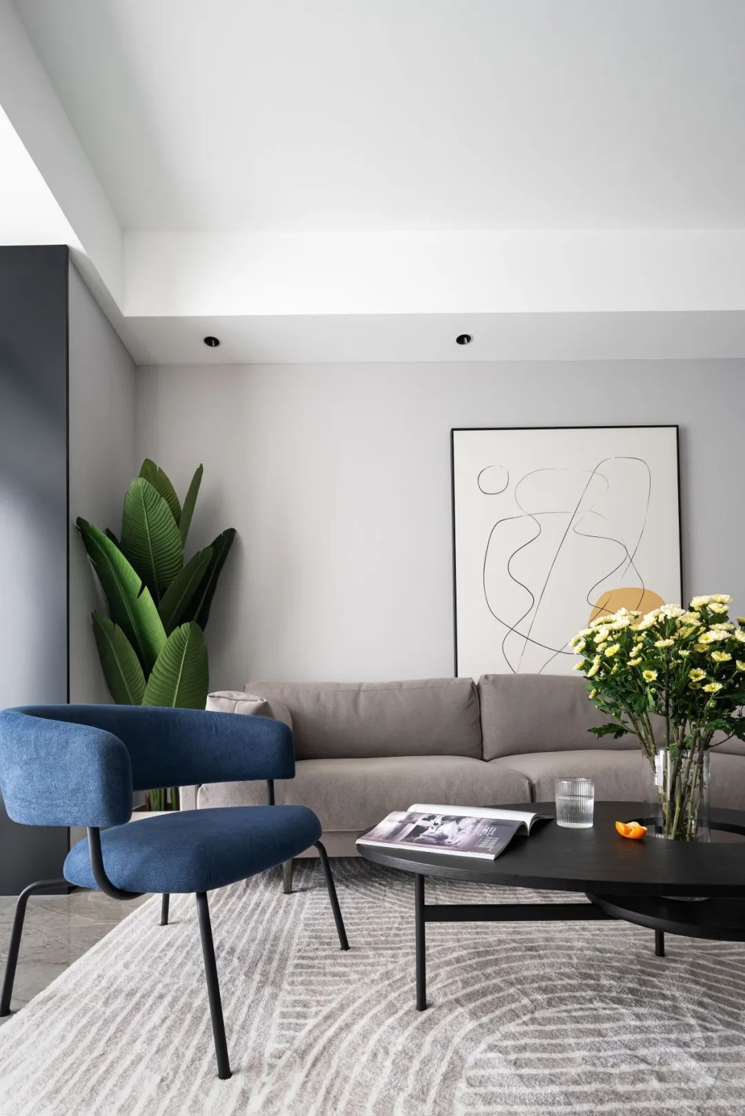 高顏值生活丨黑白主宰家裝色調，還原生活中的樸素和本真