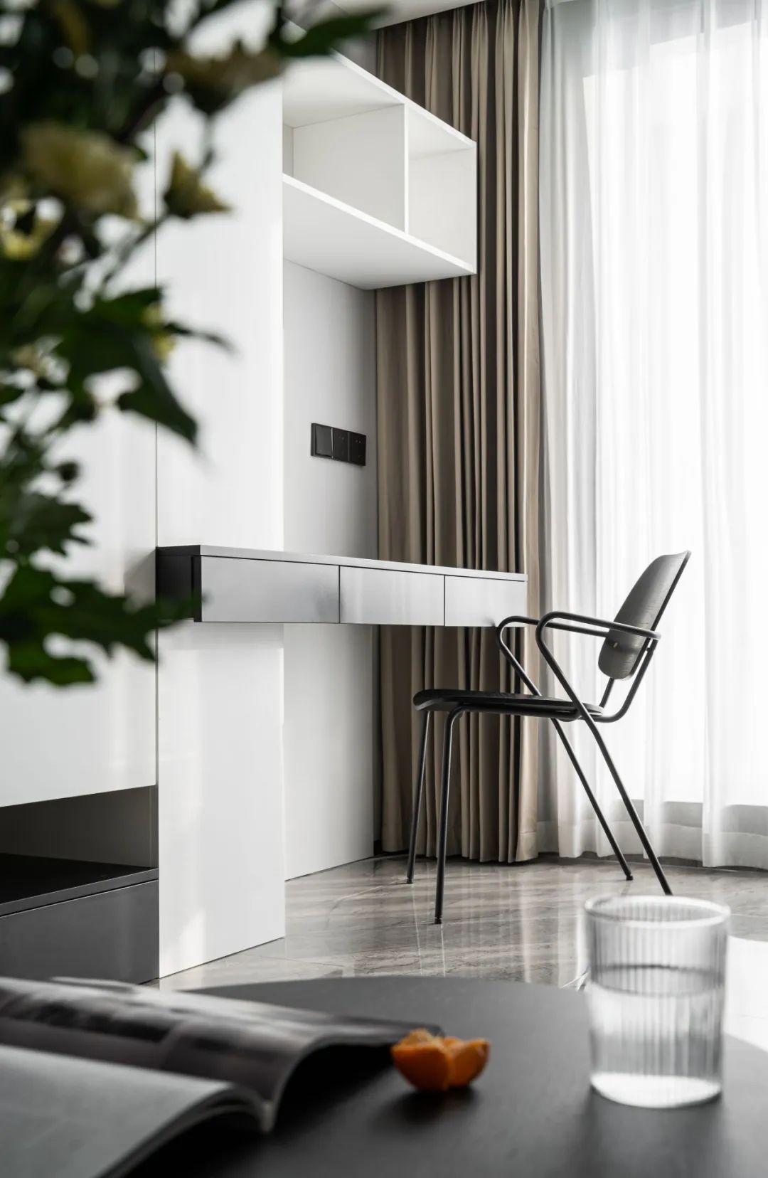 高顏值生活丨黑白主宰家裝色調，還原生活中的樸素和本真