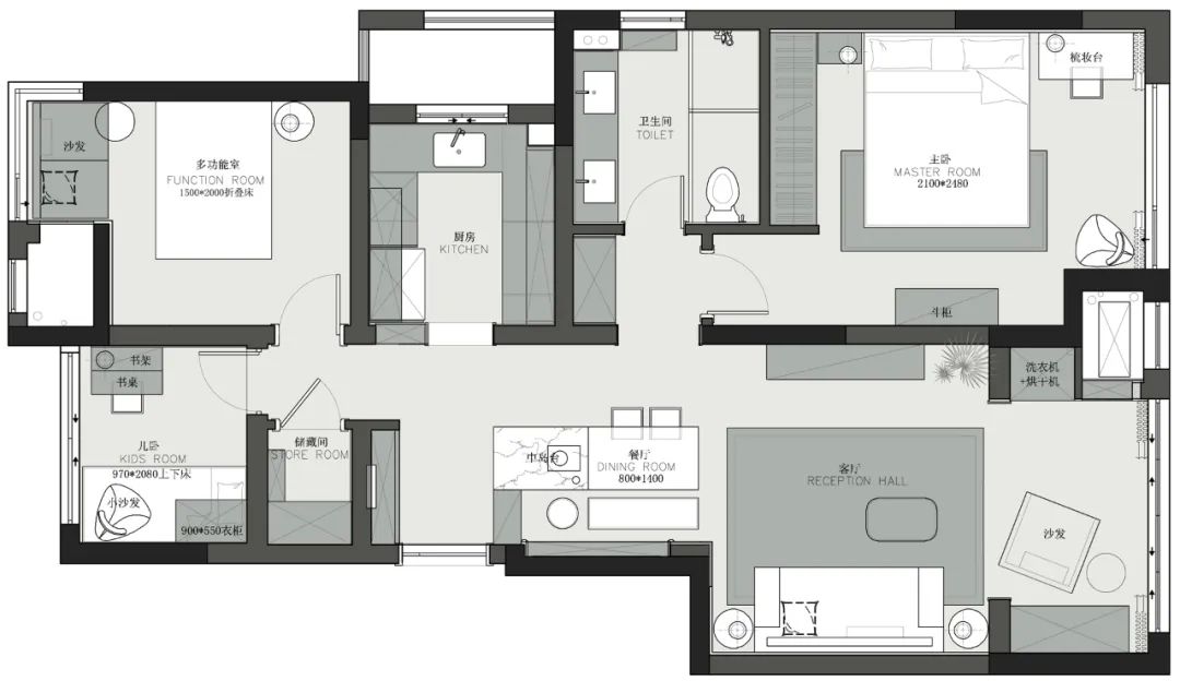 繁復裝飾也能和而不亂？看看她家，成全你的小資自由