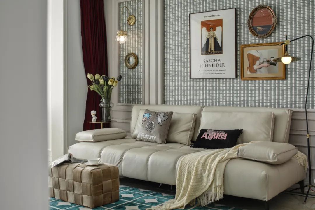 繁復裝飾也能和而不亂？看看她家，成全你的小資自由