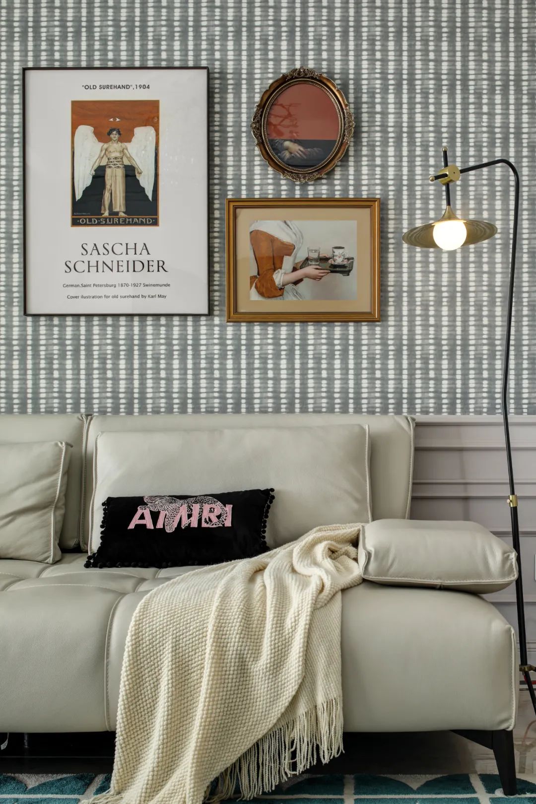 繁復裝飾也能和而不亂？看看她家，成全你的小資自由