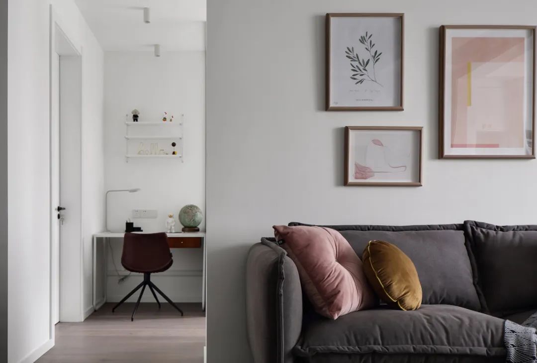 進門就是5米收納柜，2改3小戶型，布局超多驚喜~