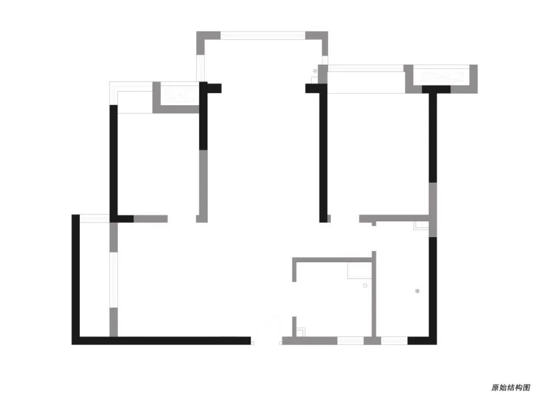 進門就是5米收納柜，2改3小戶型，布局超多驚喜~
