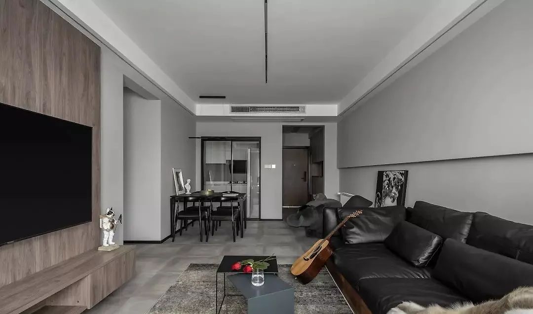 1人1貓隨心住，豐盈黑白簡約，潮酷boyの雅痞居