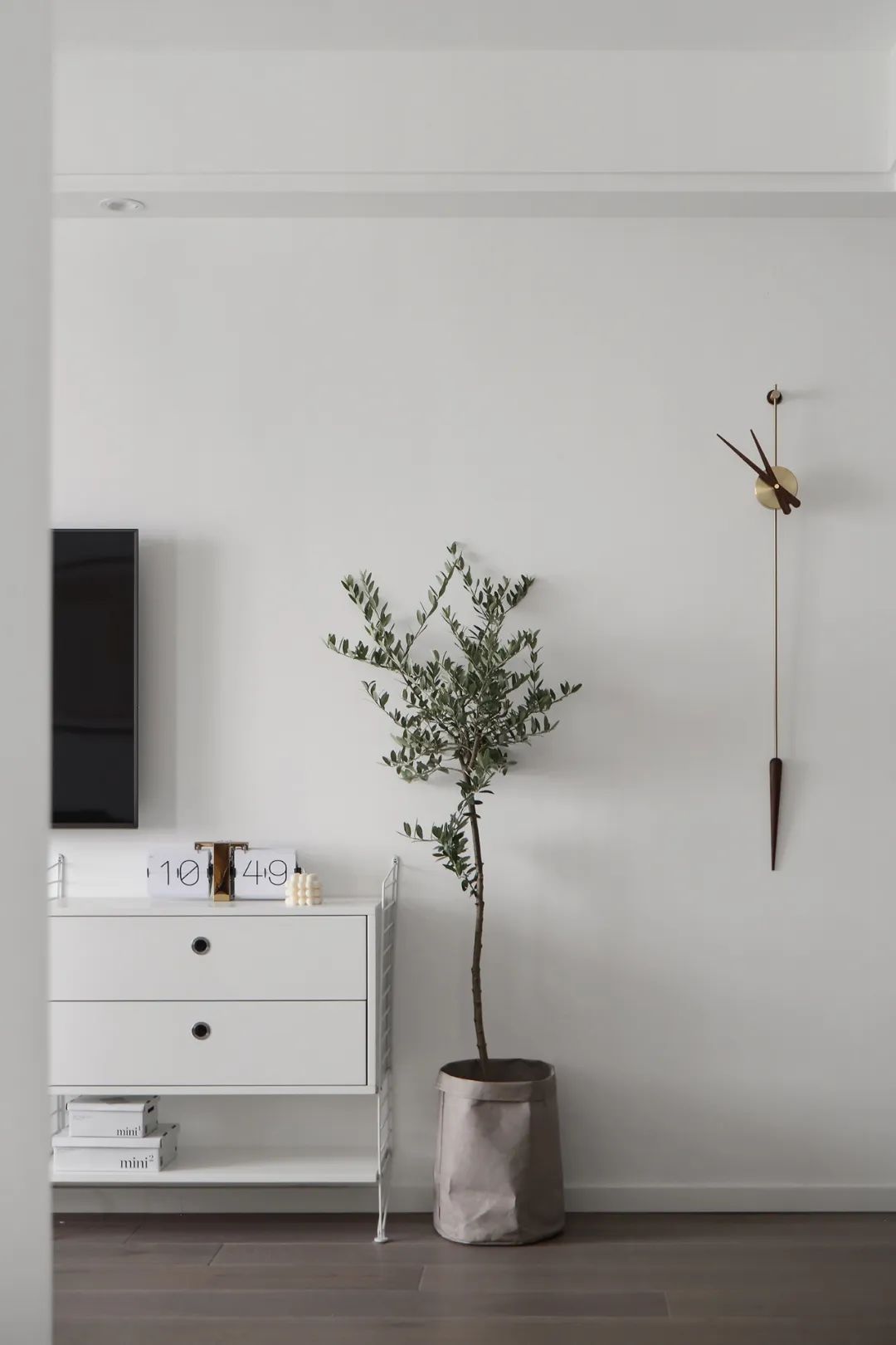 進門就是5米收納柜，2改3小戶型，布局超多驚喜~