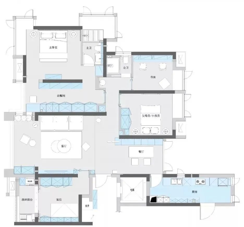一家5口如何審美一致？他家刷成愛馬仕橙，房價都漲了