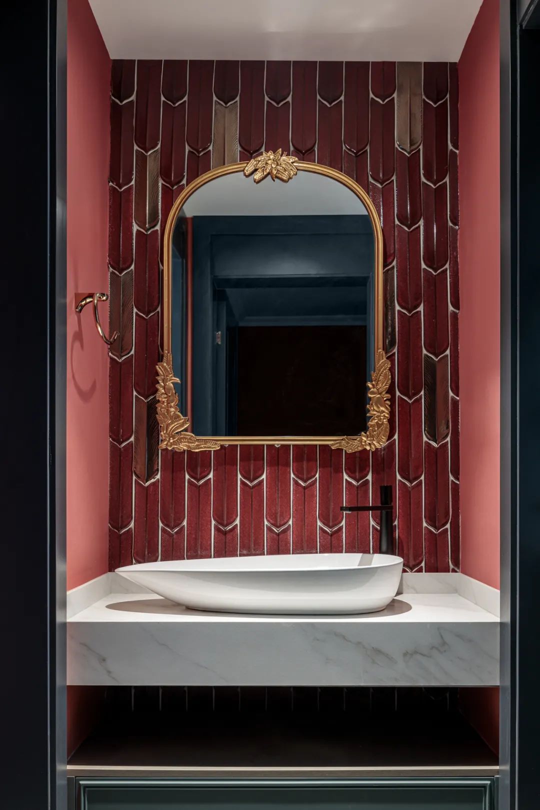 她家國潮『故宮紅』深邃端莊高級感爆棚！