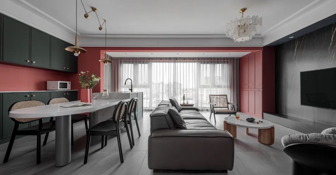 她家國潮『故宮紅』深邃端莊高級感爆棚！