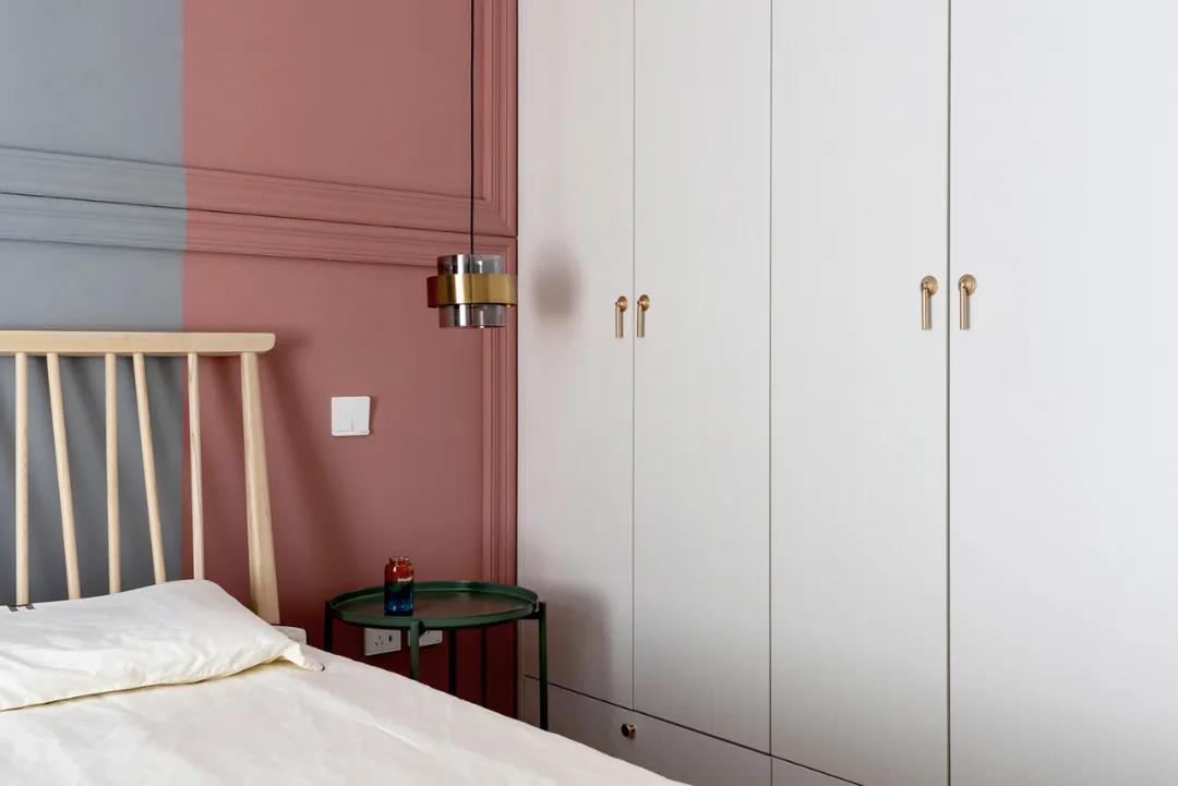 莫蘭迪色背景墻、廚房自帶落地窗...100㎡超治愈，快收藏