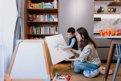 育兒博主的新家，全屋互動親子空間，絕不“輸在起跑線”