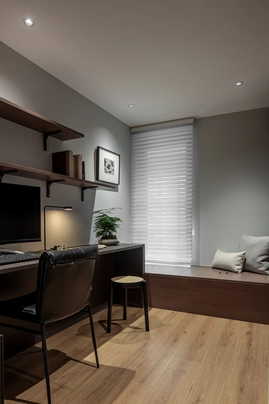 輕侘寂丨超大玄關，榻榻米陽臺，小資慢生活的靜謐空間