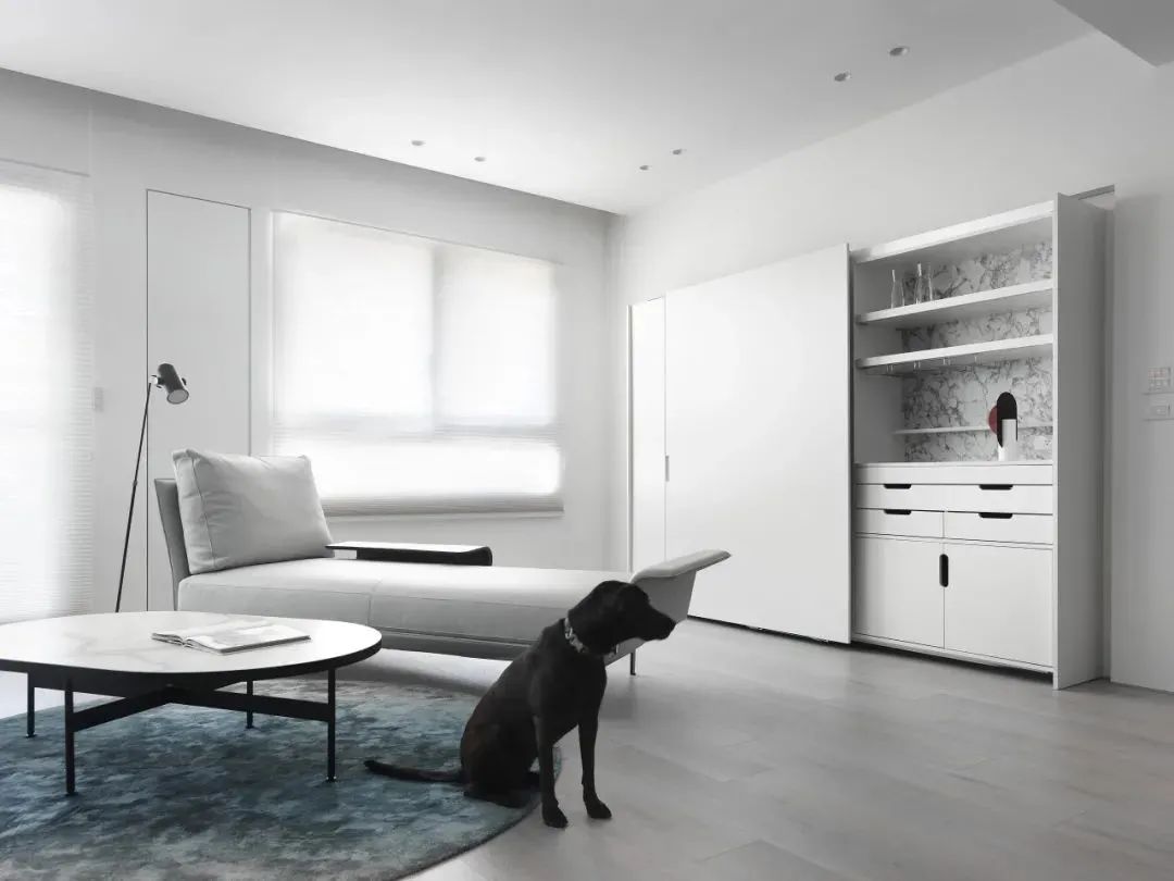 90后律師的“白富美”家，黑白灰變奏曲，美到DNA都動了