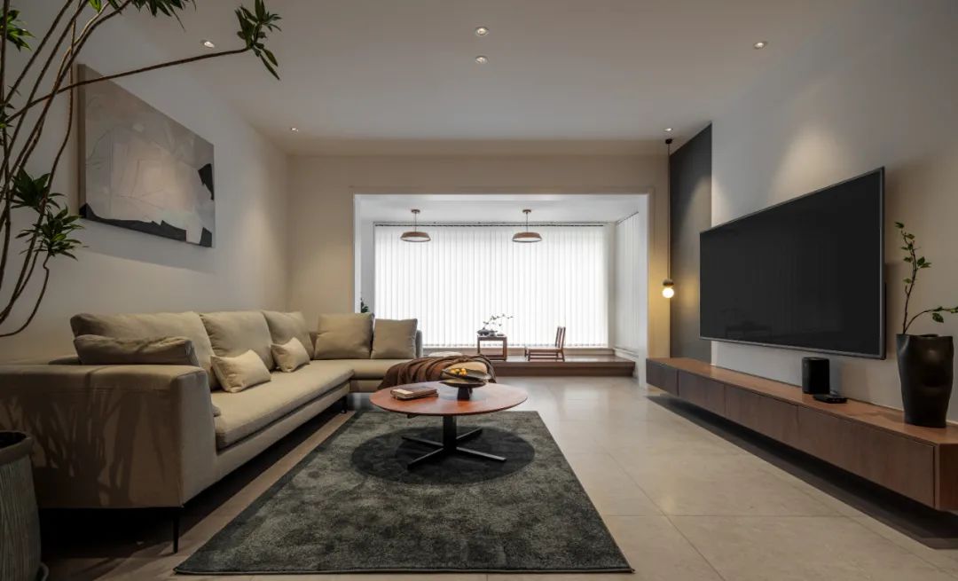 輕侘寂丨超大玄關，榻榻米陽臺，小資慢生活的靜謐空間