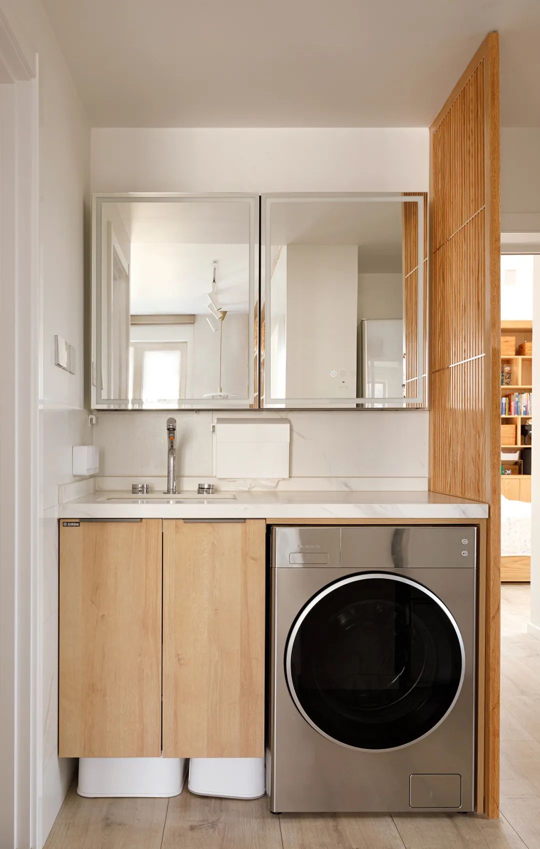 舊房改造教科書丨“角落潮設計”，書房、餐吧全部安排