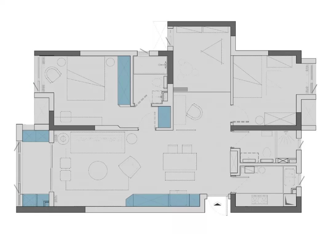 2室變3室，每1㎡都是細節！親子空間更是絕~