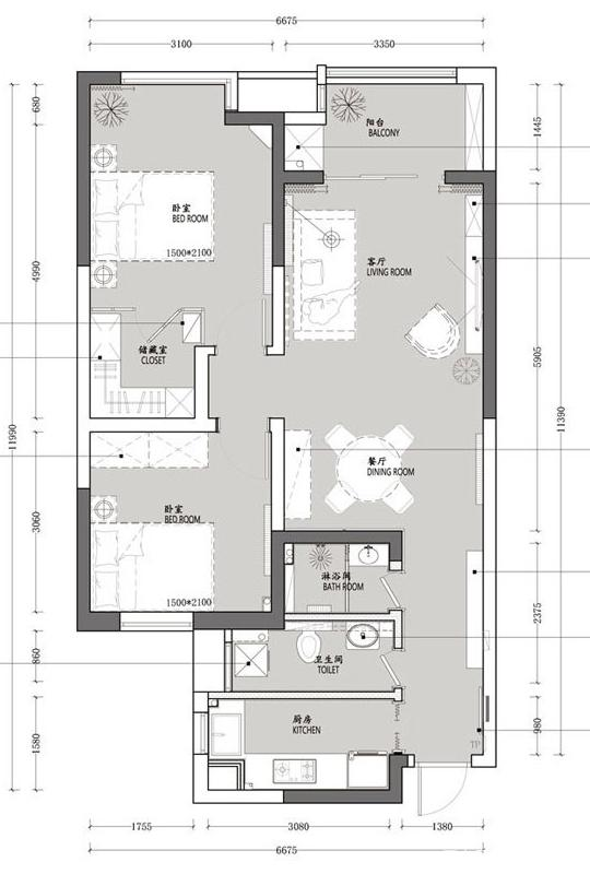 只有老人喜歡新中式？新婚小兩口隱居山水之間