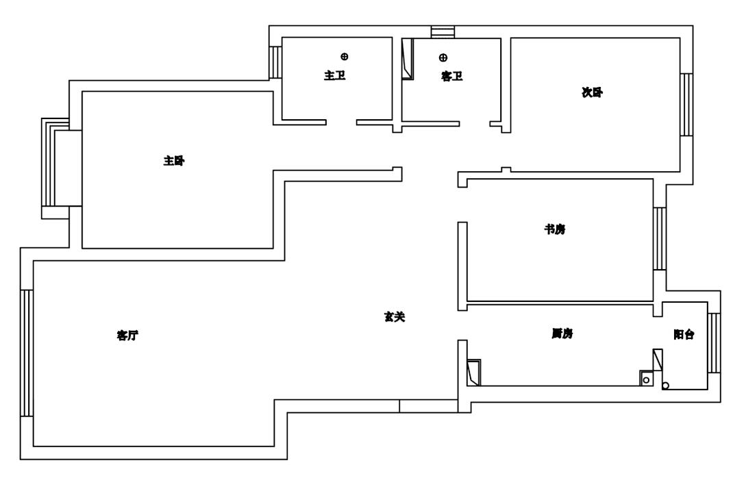 爆改130平大三居，養娃還能空無一物？無中生有衣帽間救了我！	