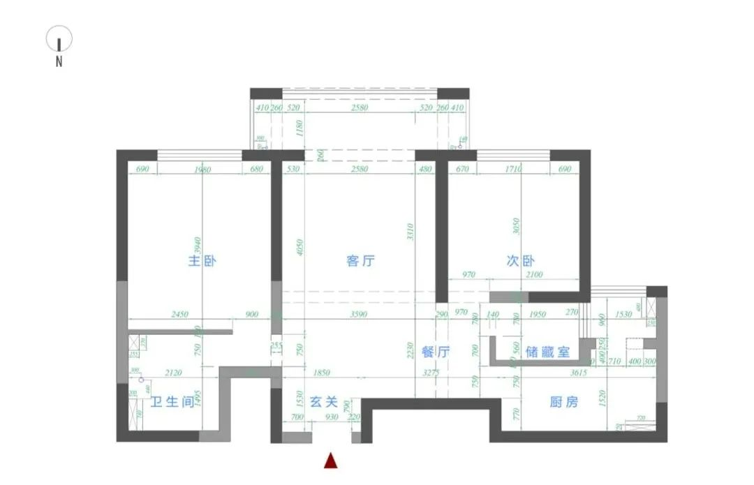 小戶型潮設(shè)計(jì)丨客廳陽臺(tái)榻榻米、創(chuàng)意壁龕“房中房”	
