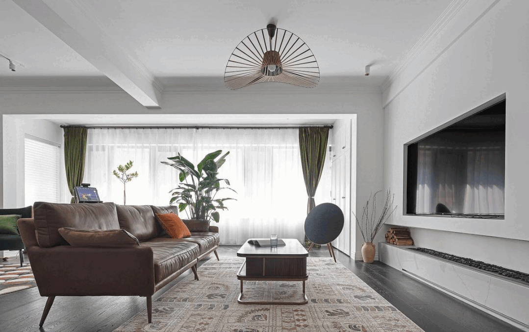 美觀又實用130㎡浪漫復古小3居，混搭式教科書	