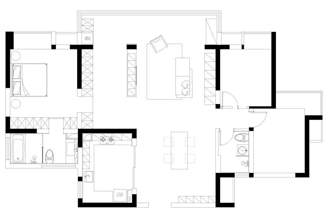 咖啡店老板巧改毛坯房“高級灰雕塑風(fēng)”邊藝術(shù)邊生活