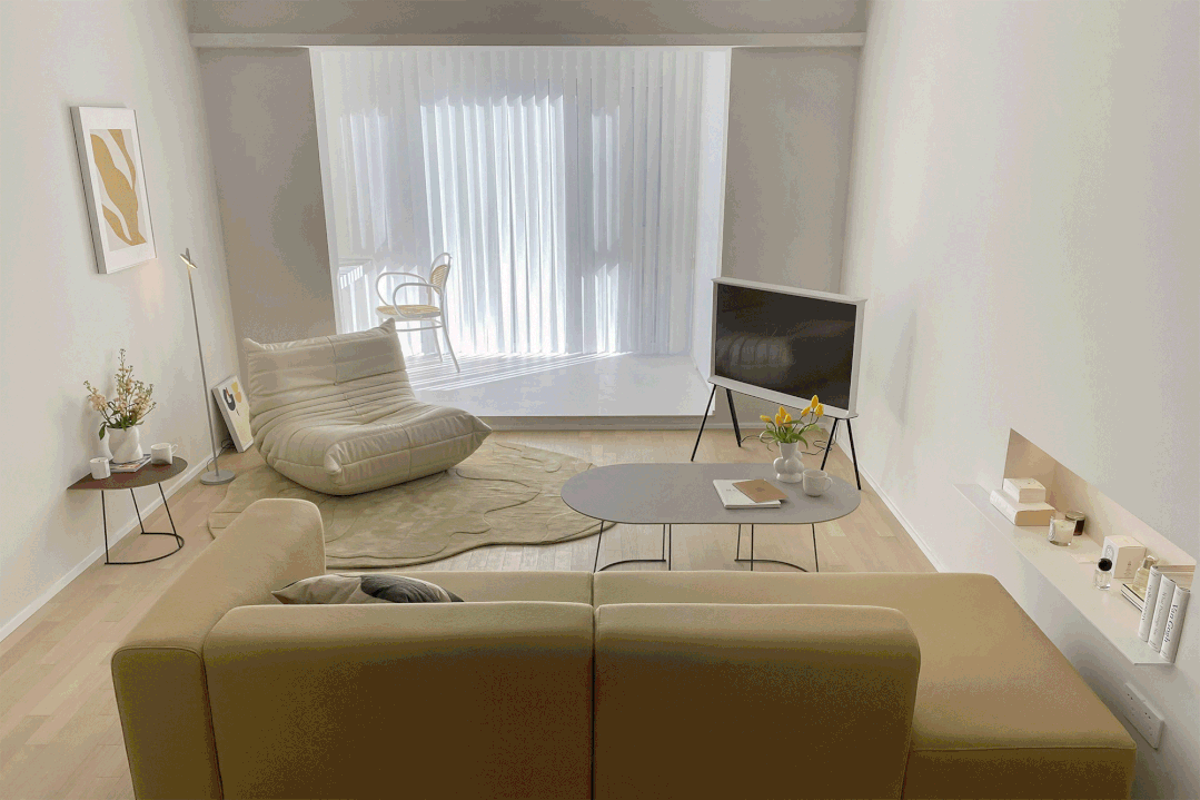 創(chuàng)業(yè)夫妻窮裝修，拱形門+奶油風(fēng)，入住10年不過時(shí)	