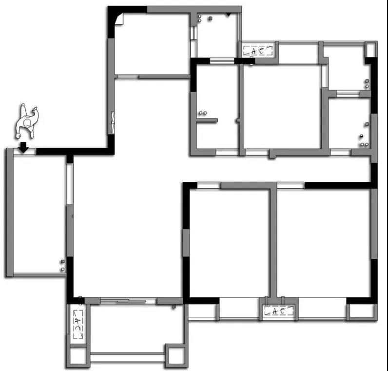 “素”顏出境，120㎡十個(gè)看了九個(gè)愛，鄰居爭(zhēng)相模仿～ 直壕出天際