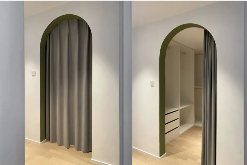 創(chuàng)業(yè)夫妻窮裝修，拱形門+奶油風(fēng)，入住10年不過時(shí)	