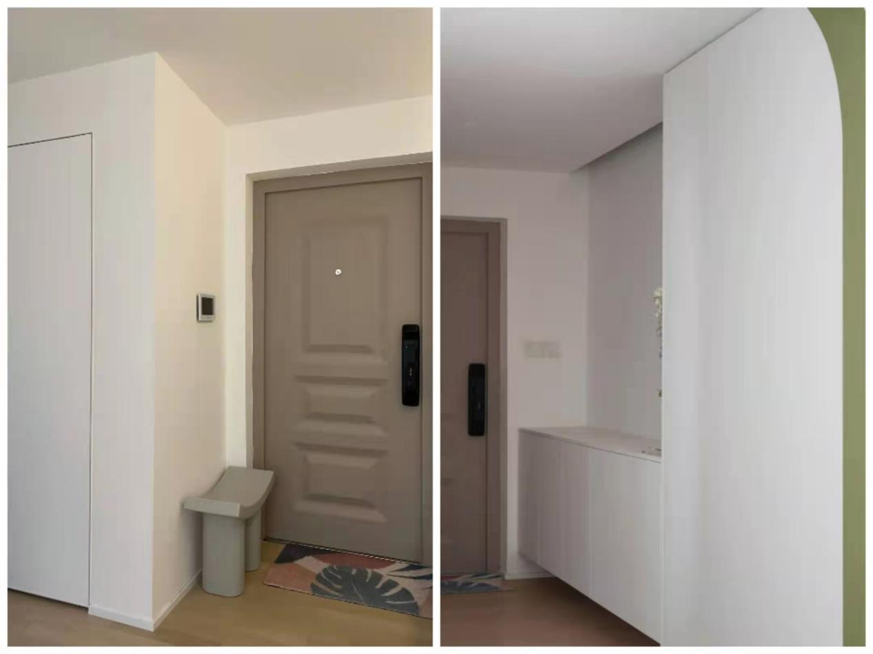 創(chuàng)業(yè)夫妻窮裝修，拱形門+奶油風(fēng)，入住10年不過時(shí)	