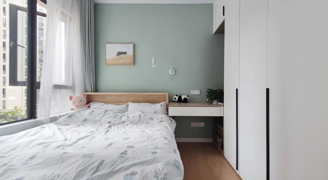2人世界升級3口之家，兩區共用雙面柜，凈賺11㎡~ 