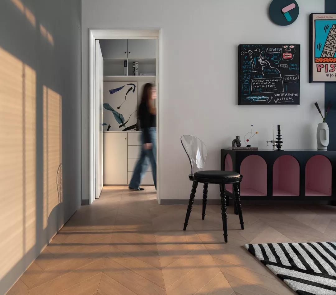 98㎡小3室5處神改造，不但面積大一倍，還越住越整潔？	