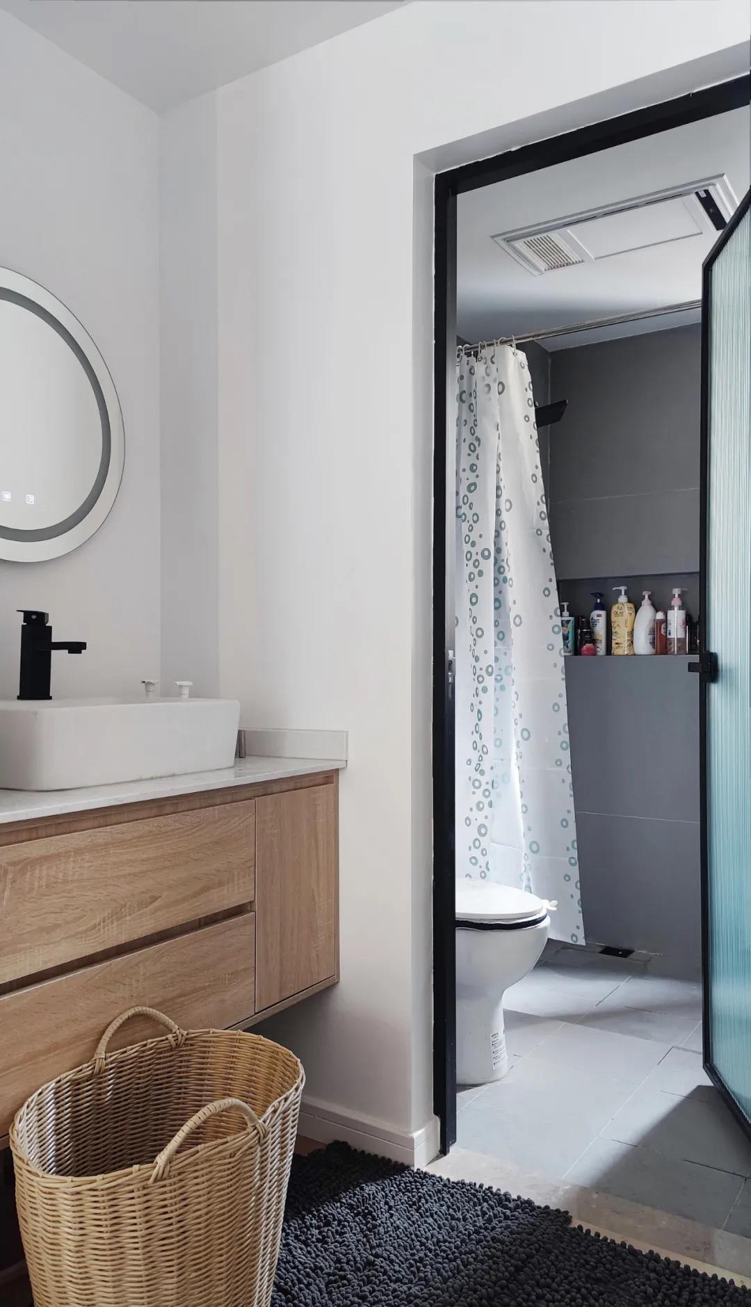 2人世界升級3口之家，兩區共用雙面柜，凈賺11㎡~ 