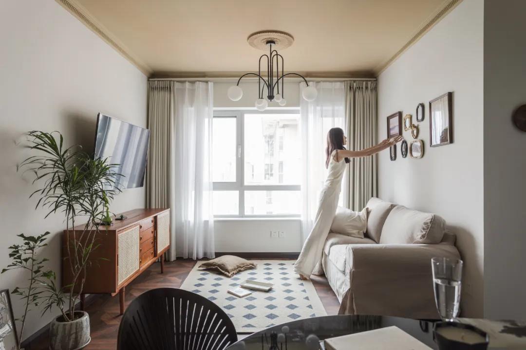 約朋友來喝下午茶，65㎡小戶型把時髦玩的溜溜的~ 