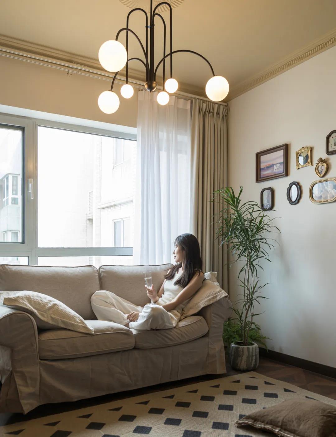 約朋友來喝下午茶，65㎡小戶型把時髦玩的溜溜的~ 