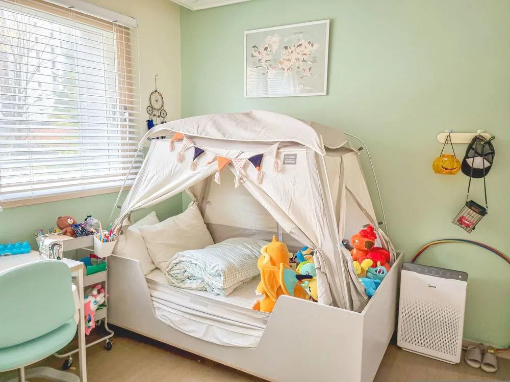 鄭州辣媽為娃建造森系童話屋，一進(jìn)門就被驚艷到！