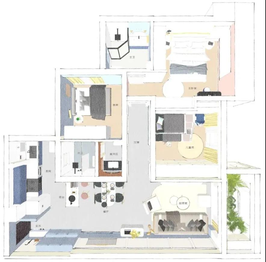 種草美家丨不僅收納占全屋30%，陽臺布置也圈粉無數~	