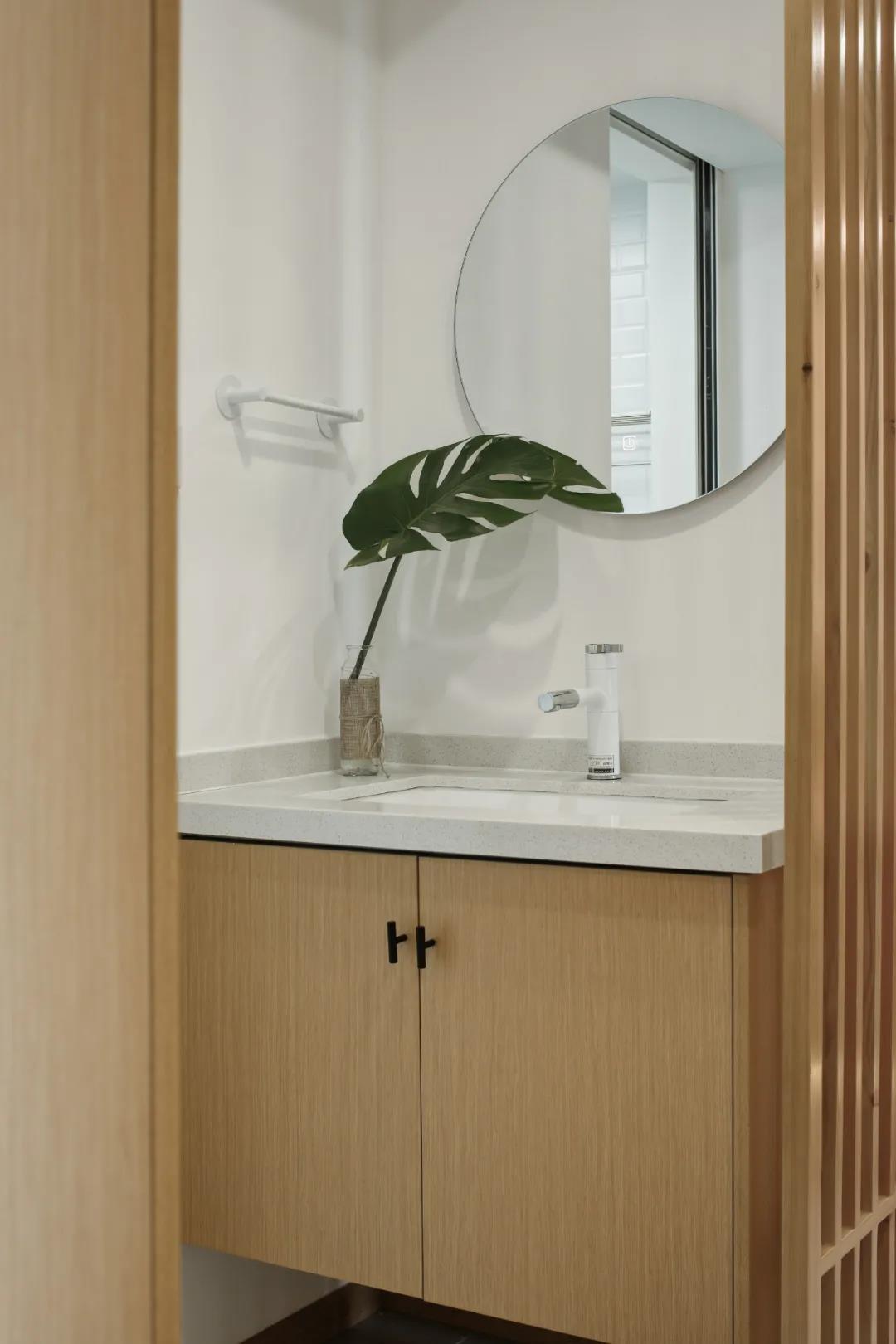 玄關吧臺餐廳＋禪意品茗客廳，枷鎖90㎡日式慢生活