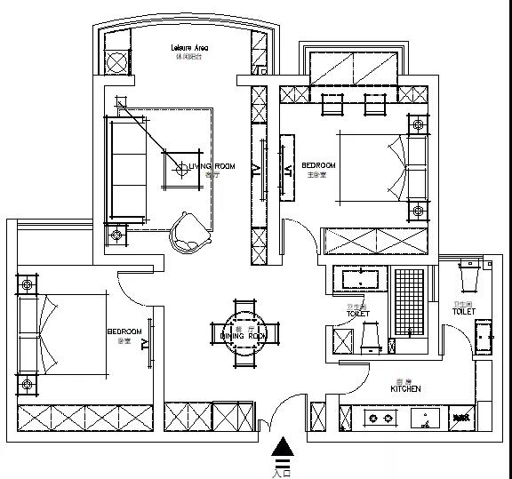 好設計丨昏暗的95㎡老房，竟改成「奶茶色」清新Home~
