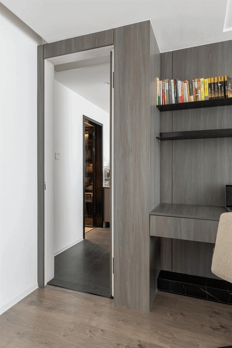 高級感大平層：飄窗別打通了！他家神奇改造多一室