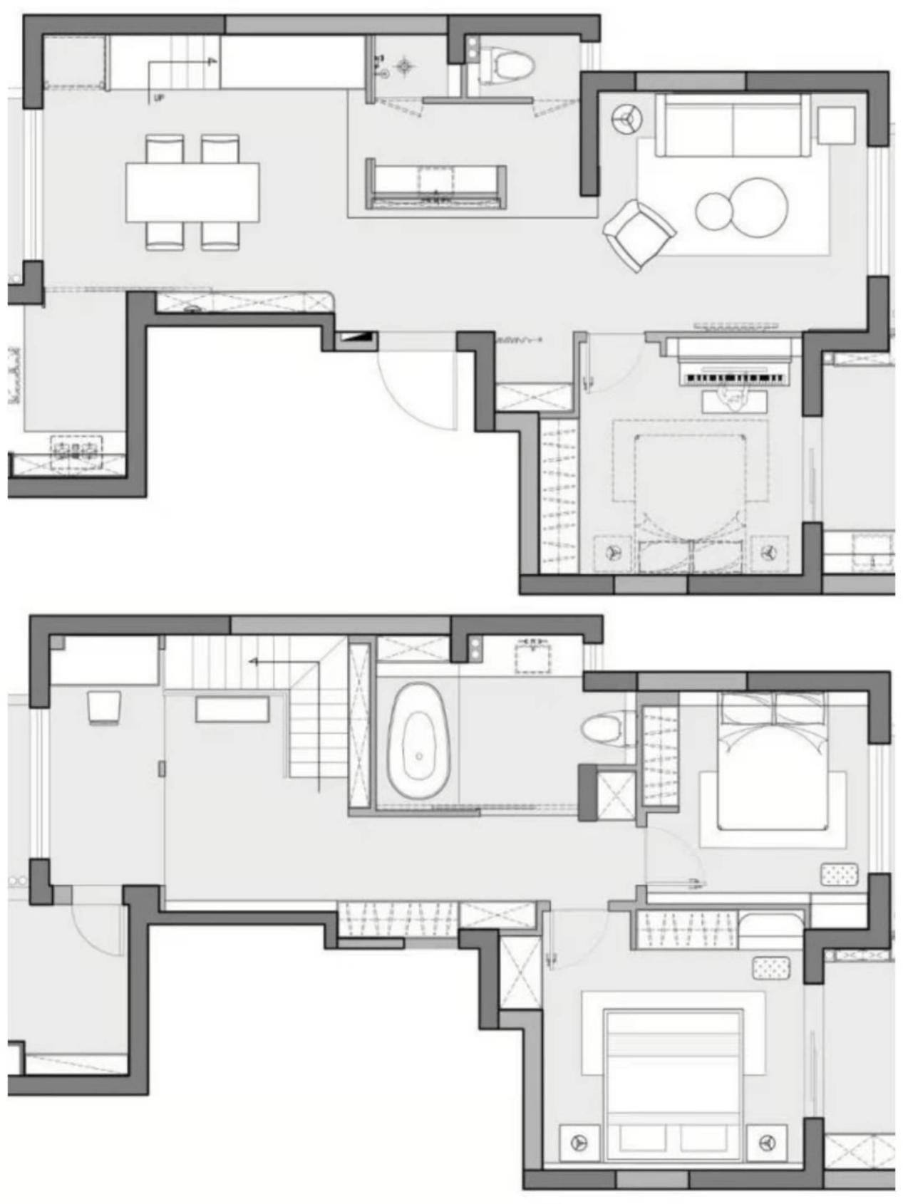 她家小復式把壁龕玩明白了，樓梯也能收納力滿分！	