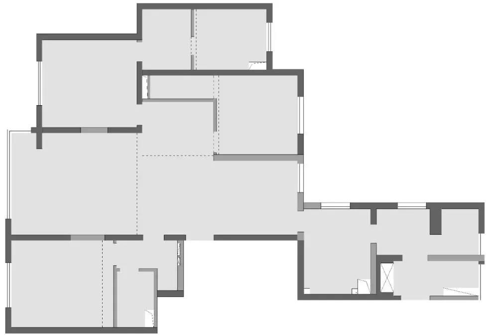 雞肋小三室變身“神仙戶型”，兩代人求同存異不尷尬～	