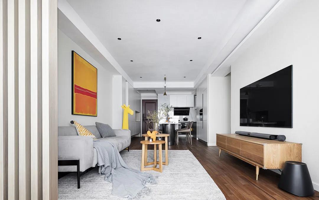 她家「LDK&開放廚房&走廊衣帽間」功能主義發(fā)揮極致~	