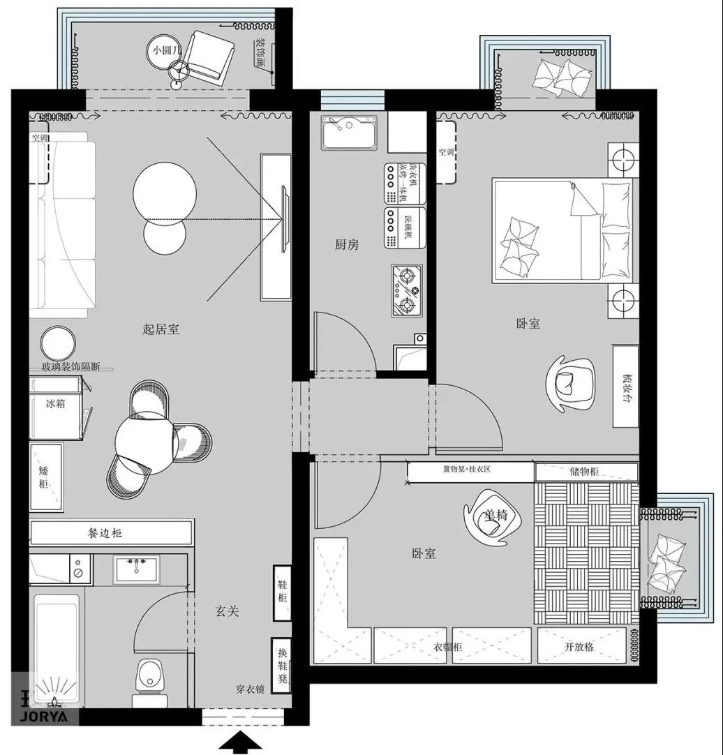 僅70㎡打造“年度最佳法式復(fù)古”這對(duì)時(shí)尚博主真哇塞~