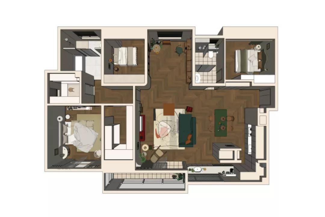 家居博主の多彩文藝宅，巧增玄關和衣帽間，機智爆棚	